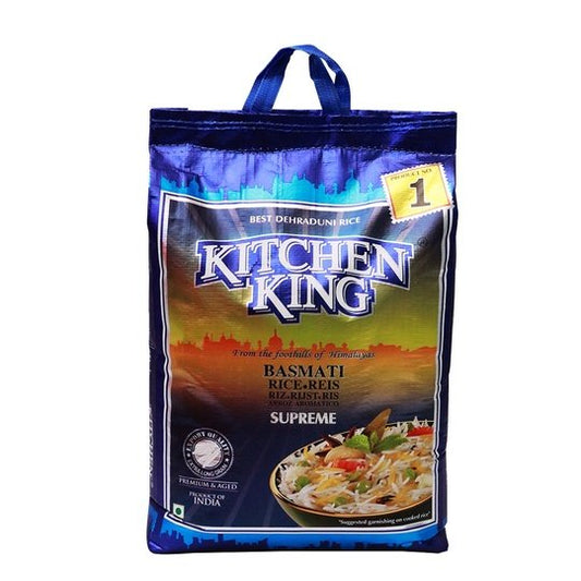 Kitchen King Supreme White Basmati Rice 20Lbs. from Pari Foods Inc.