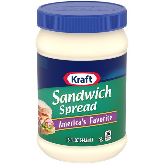 Kraft America's Favorite Sandwich Spread, 15 fl oz Jar