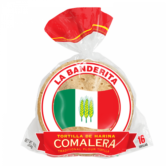 LB FLOUR TORTILLA COMALERA 16CT