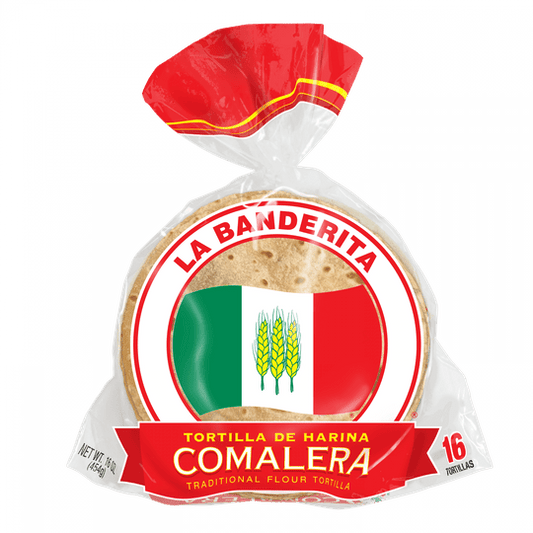 LB FLOUR TORTILLA COMALERA 16CT