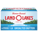 Land O Lakes Stick Butter Unsalted, 16 oz, 4 Count