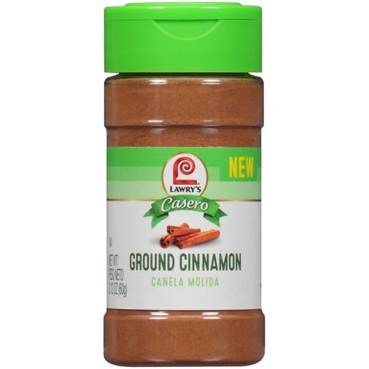 Lawry's Casero Ground Cinnamon, 2.12 oz Mixed Spices & Seasonings