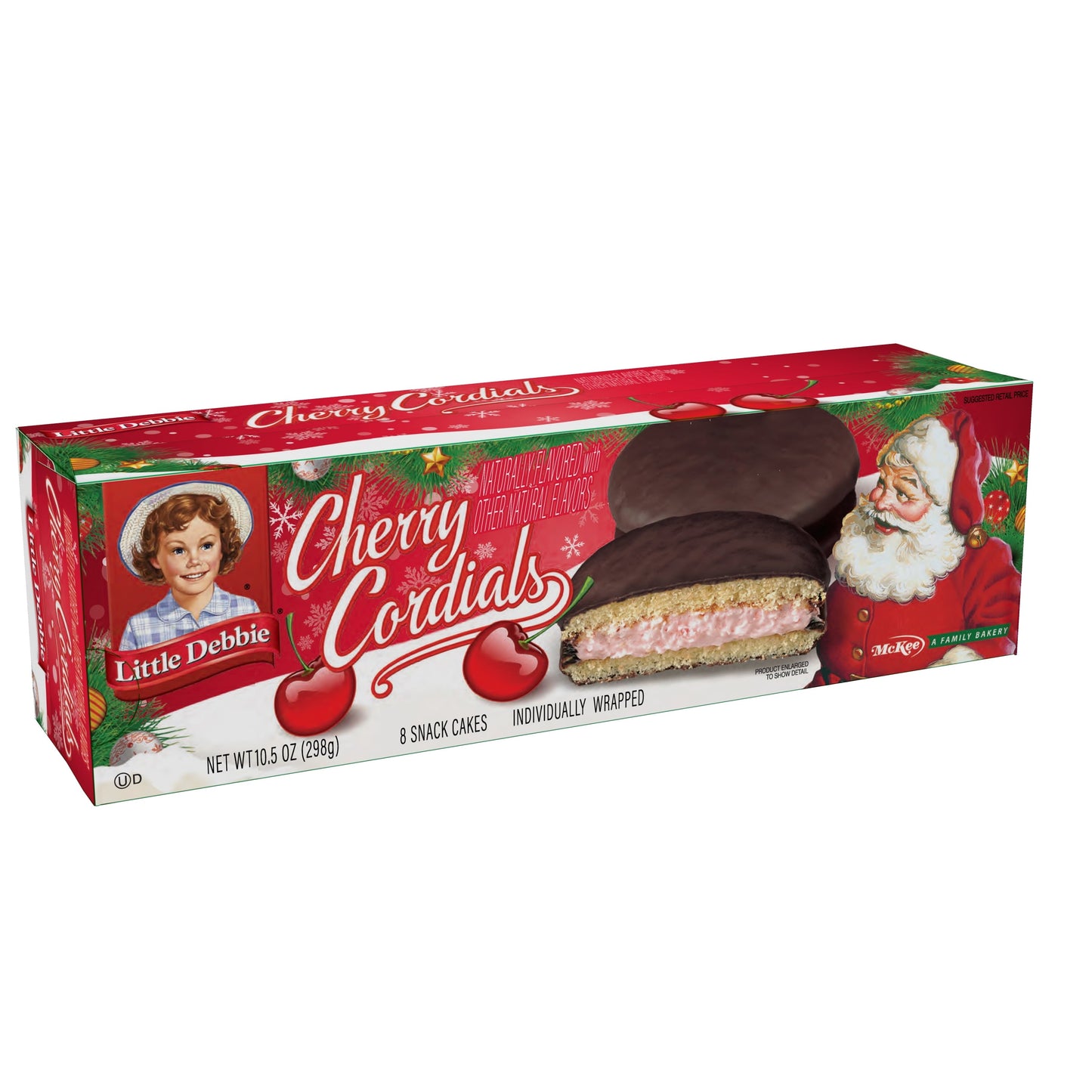 Little Debbie Cherry Cordials, 11 oz