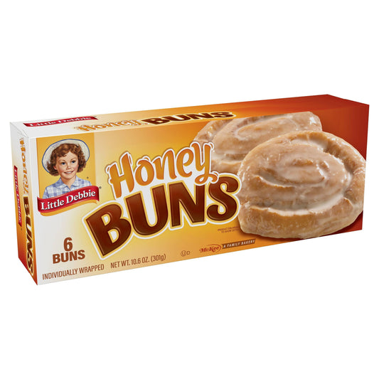 Little Debbie Honey Buns, 6 ct, 10.6 oz