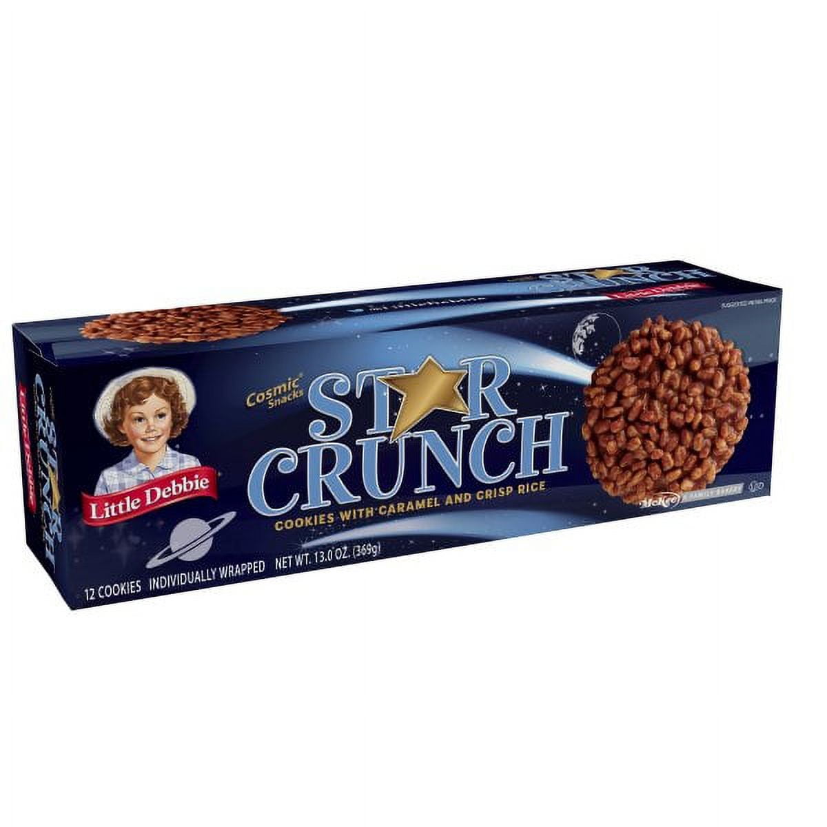 Little Debbie Star Crunch Cosmic Snacks - 12 CT