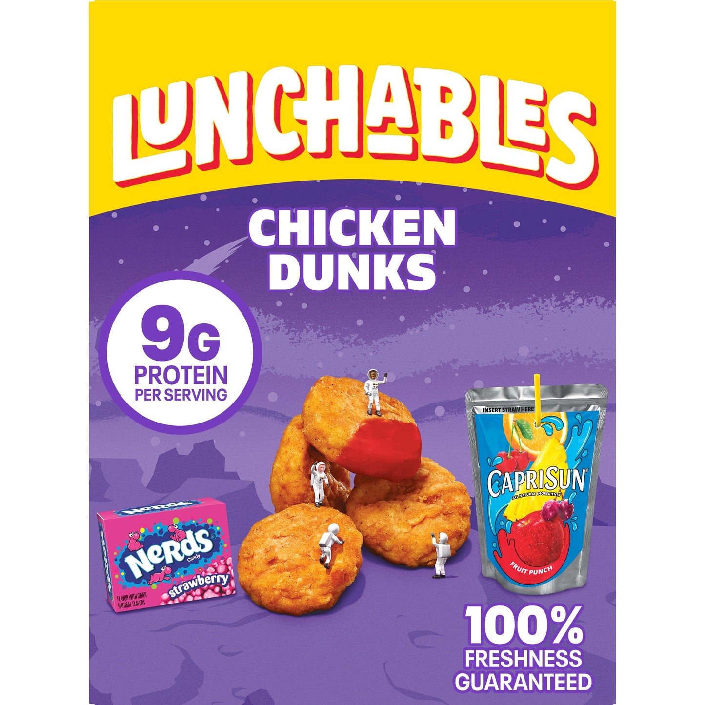 Lunchables Chicken Dunks Kids Lunch Meal Kit, 9.8 oz Box Box