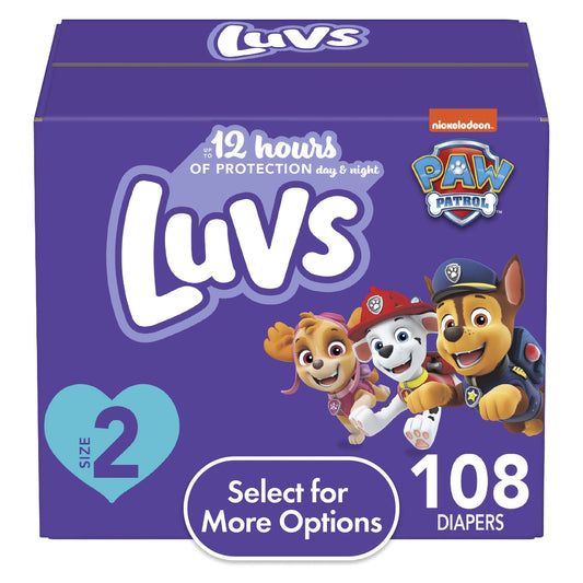 Luvs Diapers Size 2, 108 Count
