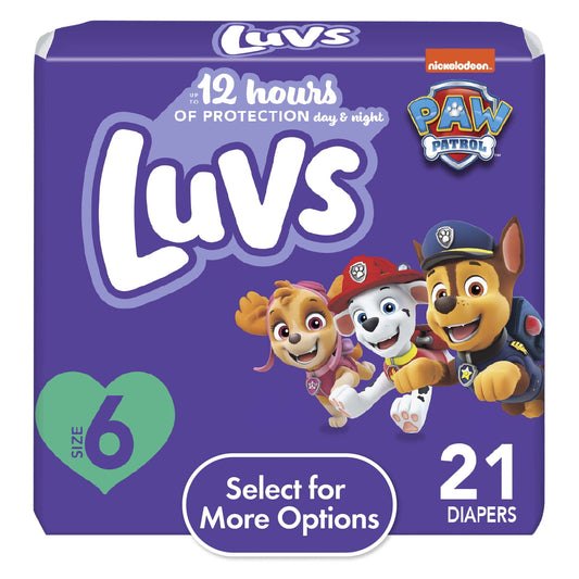 Luvs Diapers Size 6, 21 Count