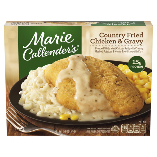 Marie Callender's Country Fried Chicken & Gravy Frozen Meal, 13.1 oz (Frozen)