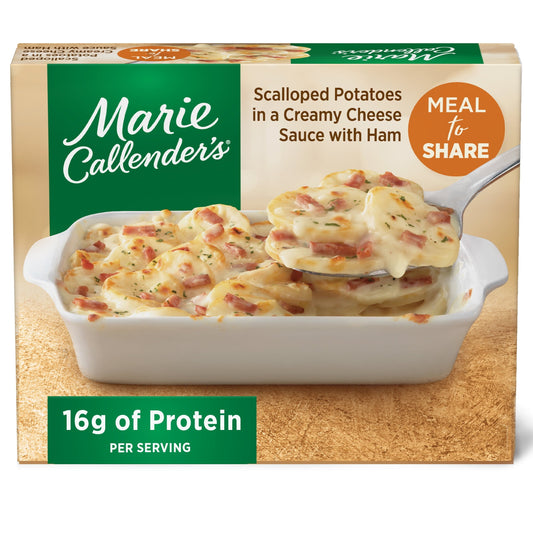 Marie Callender's Scalloped Potatoes, Cheese Sauce, Ham, 27 oz