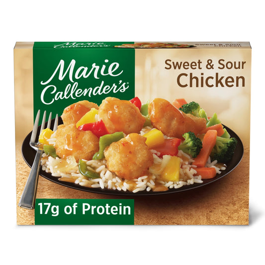 Marie Callender’s Sweet and Sour Chicken, Frozen Meal, 14 oz (Frozen)