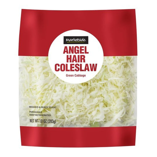 Marketside Angel Hair Cole Slaw, 10 oz Bag, Fresh
