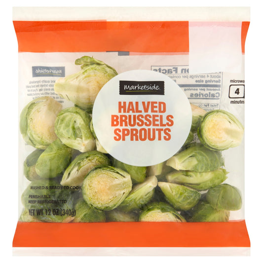 Marketside Fresh Halved Brussels Sprouts, 12 oz