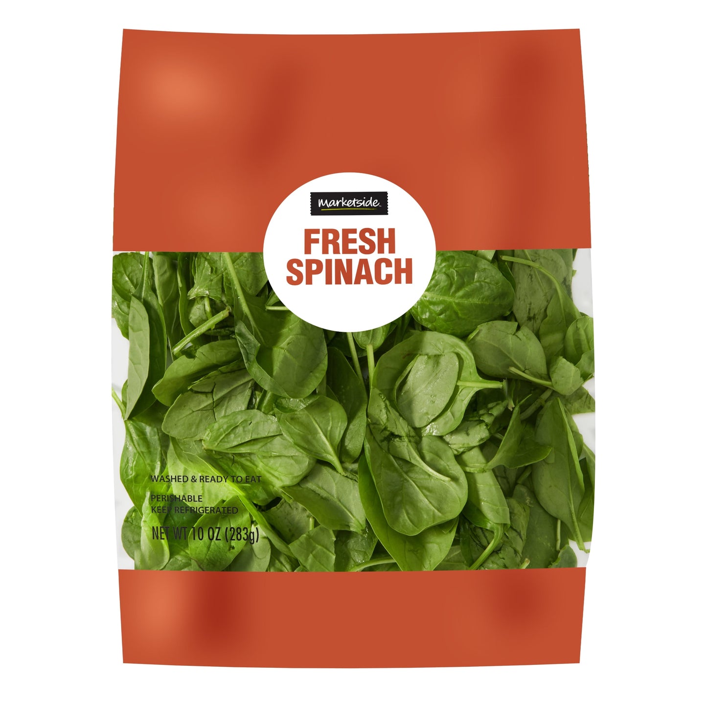 Marketside Fresh Spinach, 10 oz Bag, Fresh