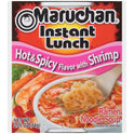 Maruchan Instant Lunch Hot & Spicy Shrimp Flavor Noodle Soup, 2.25 oz Shelf Stable Cup