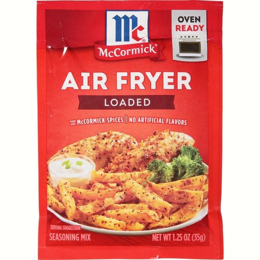 McCormick Air Fryer Loaded Seasoning Mix, 1.25 oz Mixed Spices & Seasonings