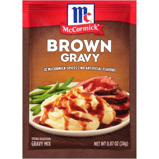 McCormick Brown Gravy Mix, 0.87 oz Gravies