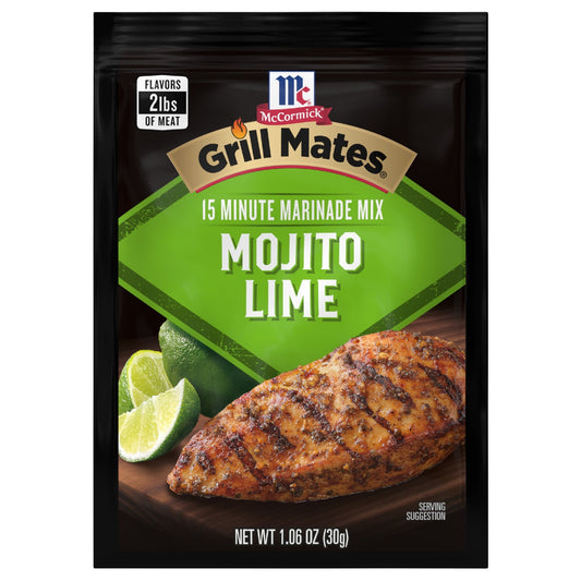 McCormick Grill Mates Marinade Mix - Mojito Lime, 1.06 oz Cooking Sauces & Marinades