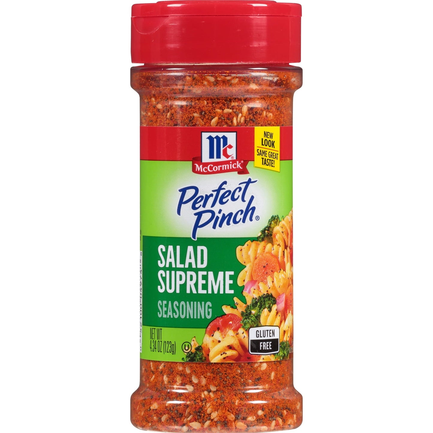 McCormick Perfect Pinch Gluten Free Salad Supreme Seasoning, 4.34 oz Mixed Spices & Seasonings