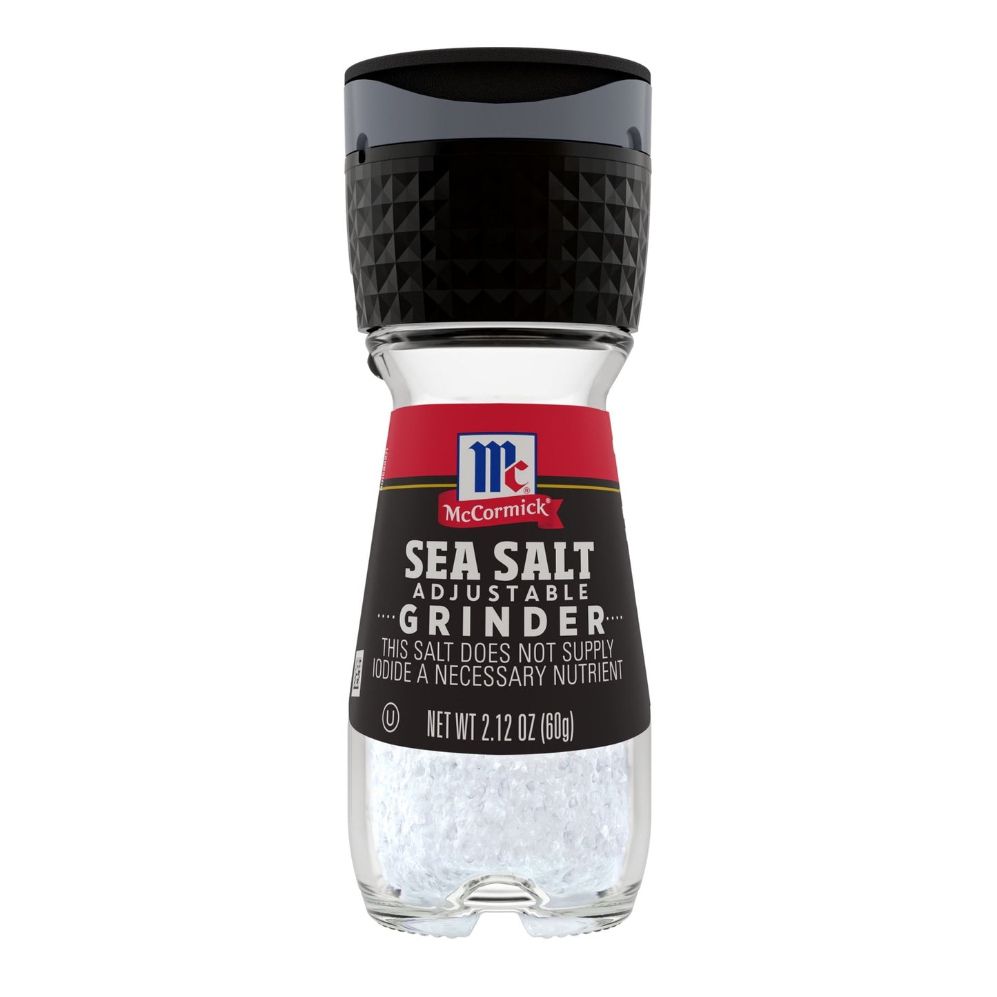 McCormick Sea Salt Grinder, 2.12 oz Salt