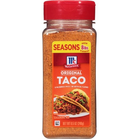 McCormick Taco Seasoning Mix, 8.5 oz Mixed Spices & Seasonings