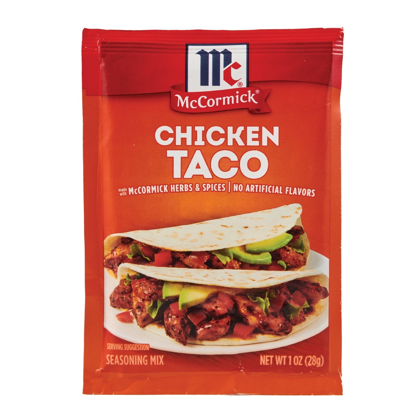 McCormick Taco Seasoning Mix - Chicken, 1 oz Mixed Spices & Seasonings