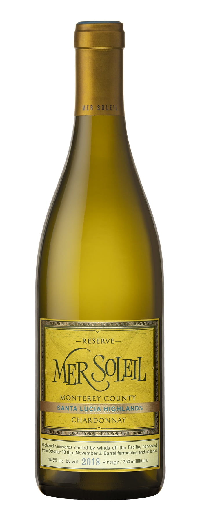 Mer Soleil Reserve Chardonnay White Wine, 750ml Bottle