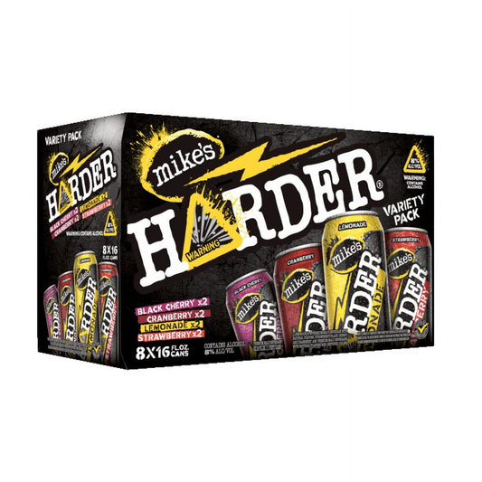Mike's HARDER Lemonade, Variety Pack, 16 fl oz Cans