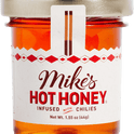 Mike's Hot Honey Infused with Chilies, Glass Mini Jar, 1.55 oz