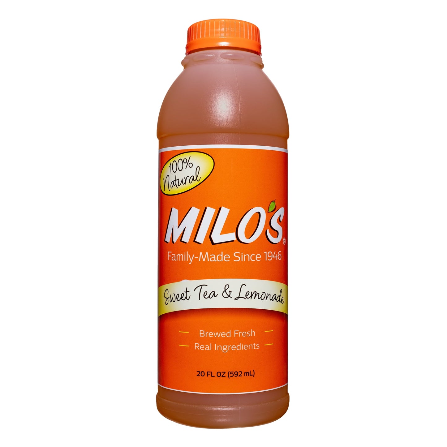 Milo’s Sweet Tea and Lemonade, 100% Natural, 20 Fl. Oz. Bottle