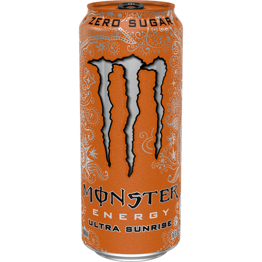 Monster Energy, Ultra Sunrise, Sugar Free Energy Drink, 16 fl oz, Single