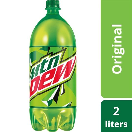 Mountain Dew Citrus Soda Pop, 2 Liter Bottle