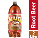 Mug Root Beer Caffeine Free Soda Pop, 2 Liter Bottle