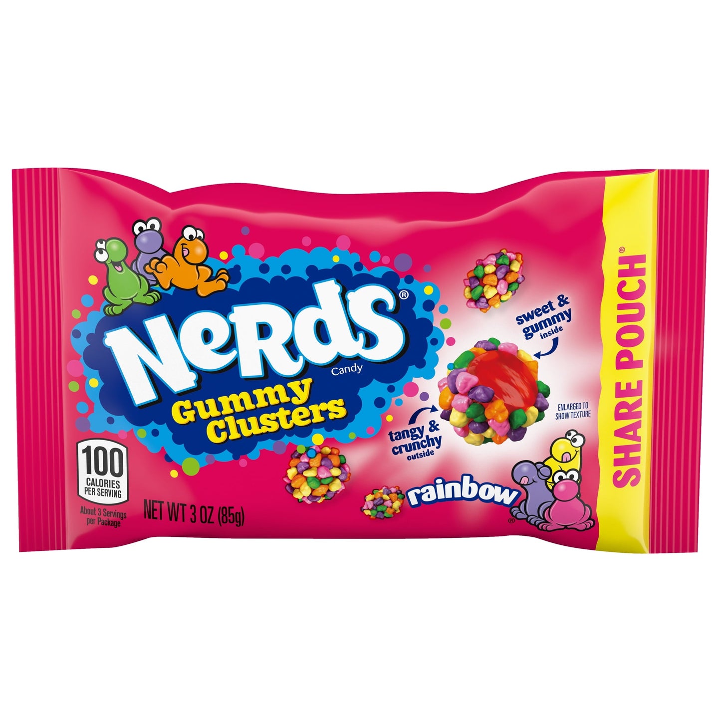 Nerds Gummy Clusters Rainbow 3 Oz