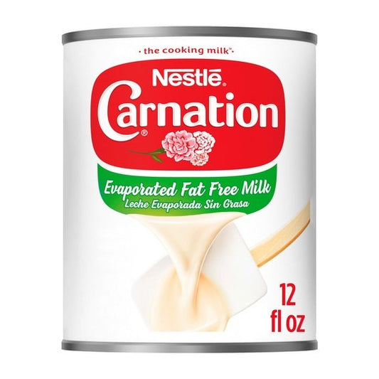 Nestle Carnation Fat Free Evaporated Milk, Vitamins A and D Added, 12 fl oz