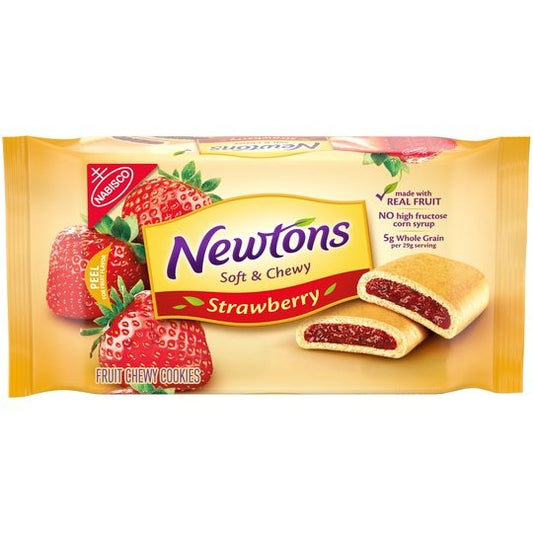 Newtons Soft & Fruit Chewy Strawberry Cookies, 10 oz Pack