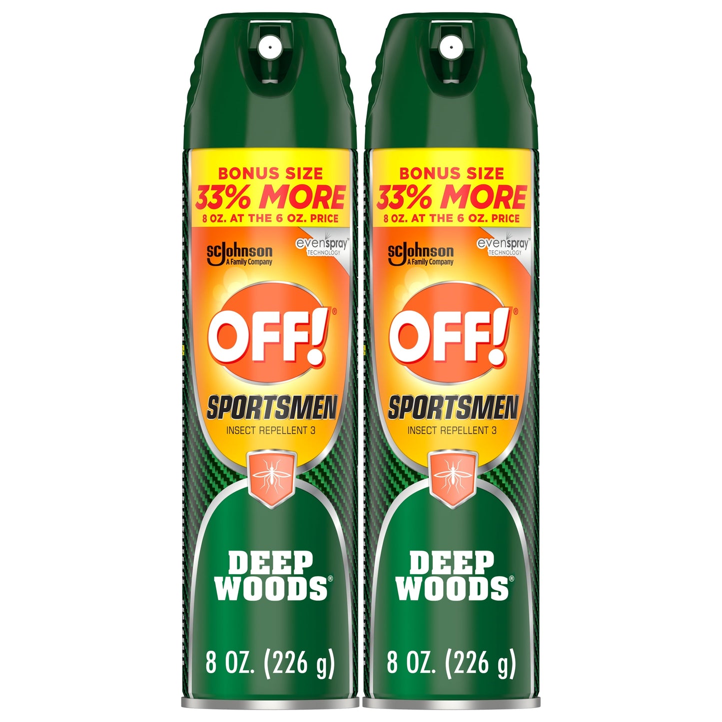 OFF! Sportsmen Deep Woods Insect Repellent 2CT, 16 oz