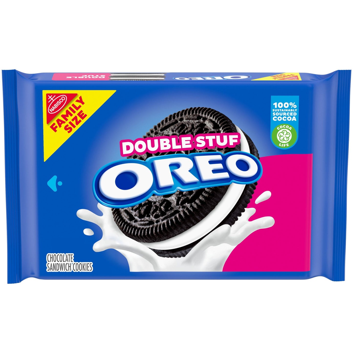 OREO ORIGINAL DOUBLE STUF COOKIES FAMILY SIZE 18.71 OZ