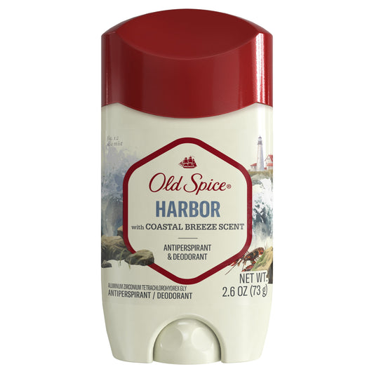 Old Spice Invisible Solid Antiperspirant Deodorant for Men, Harbor, 2.6 oz