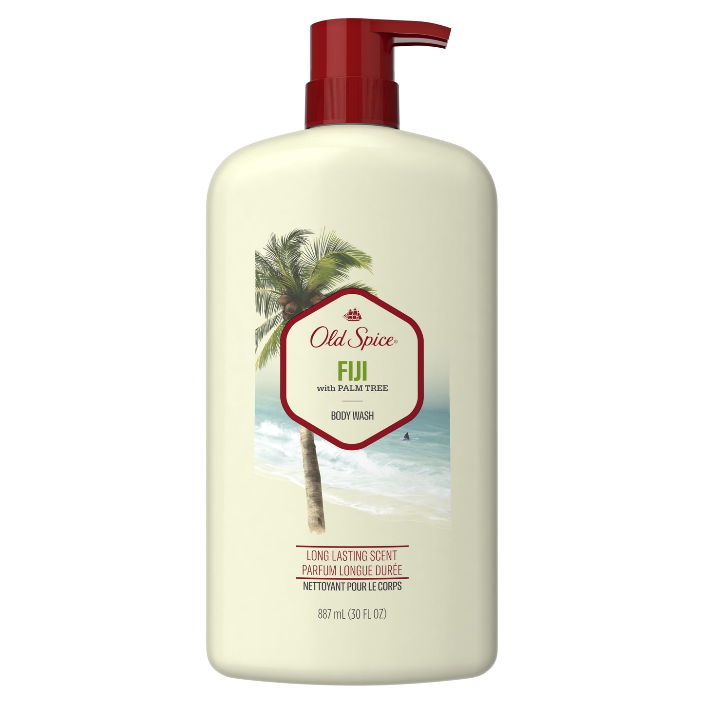 Old Spice Men's Body Wash Fiji with Palm Tree, 30 fl oz