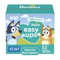 Pampers Easy Ups Bluey Training Pants Toddler Boys Size 5T/6T 52 Count (Select for More Options)