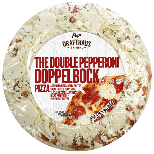 Pep's Drafthaus Original Double Pepperoni Frozen Pizza 30.2oz