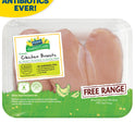 Perdue Harvestland, Free Range, Boneless Chicken Breast, 25g Protein 4oz Svg, 1.3-1.9 lb. Tray