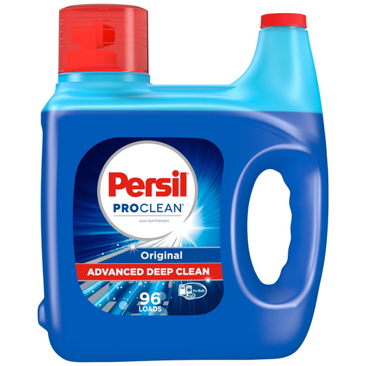 Persil ProClean Liquid Laundry Detergent, Original, 150 Fluid Ounces, 96 Loads