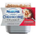 Philadelphia Cheesecake Crumble Strawberry Cheesecake Dessert with Graham, 2 Ct Pack