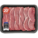 Pork Center Cut Loin Chops Thin Boneless Family Pack, 2.0 - 3.2 lb Tray