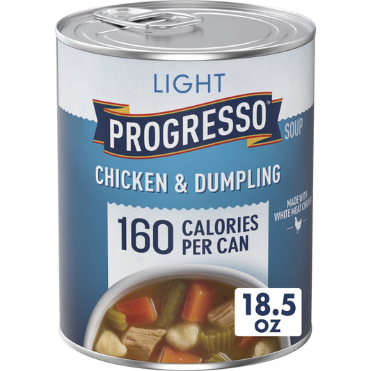 Progresso Light, Chicken & Dumpling Soup, 18.5 oz.