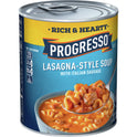 Progresso Rich & Hearty, Lasagna-Style Soup With Italian Sausage, Canned Soup, 18.5 oz.