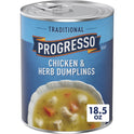 Progresso Traditional, Chicken & Herb Dumplings Canned Soup, 18.5 oz.