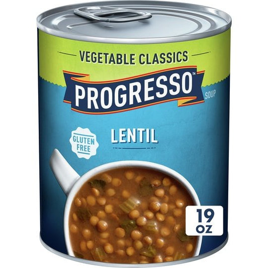 Progresso Vegetable Classics, Lentil Canned Soup, 19 oz.